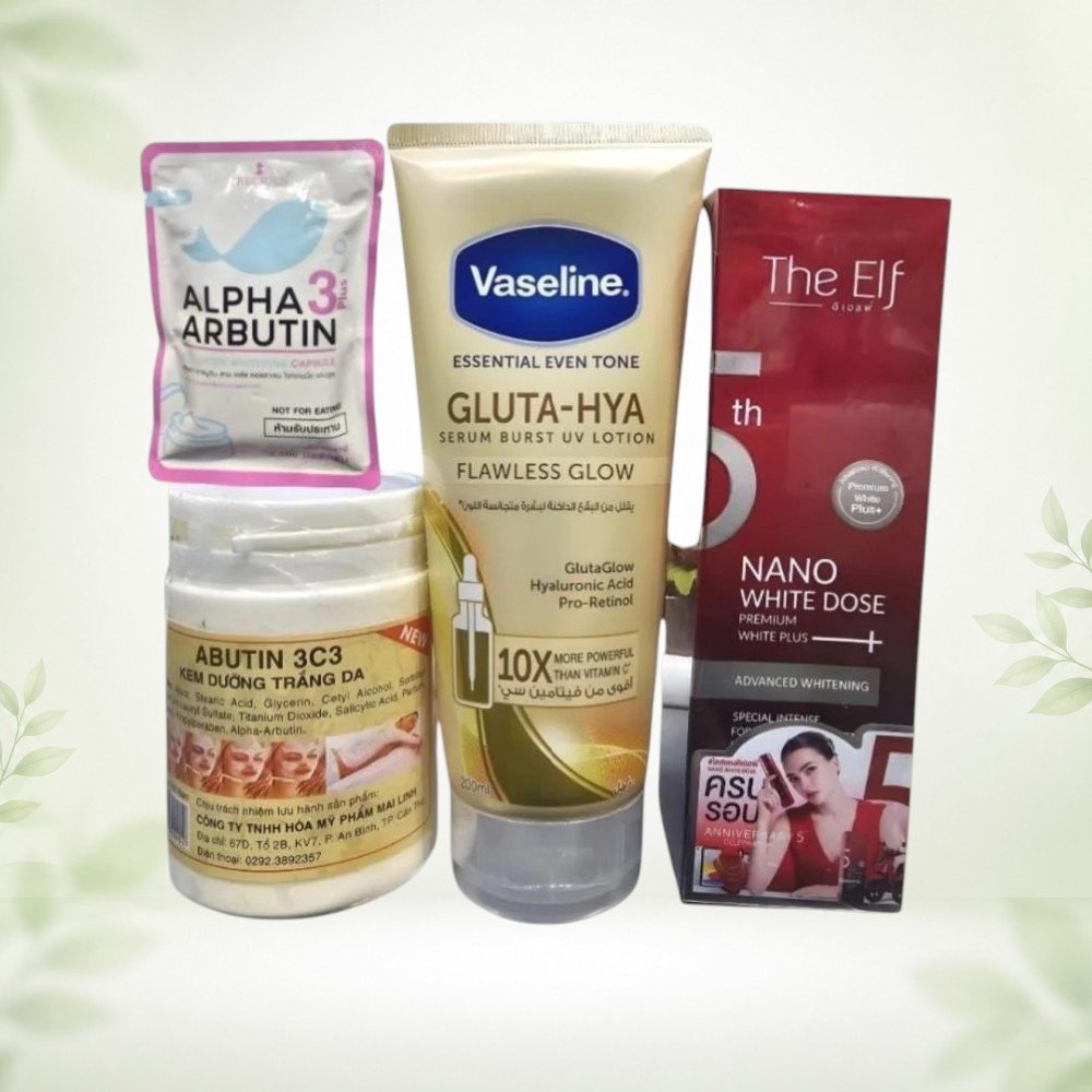 مجموعة تفتيح البشرة Gluta-Hya